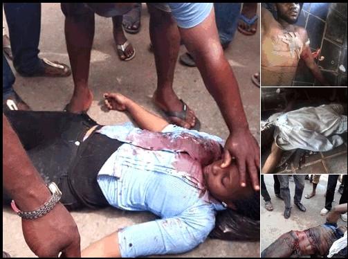 A 21years old Biafran Girl among those killed  and many arrested at Onitsha  by Nigerian army and police.