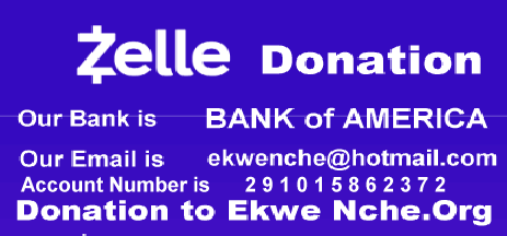 Ekwenche.org Zelle donation button